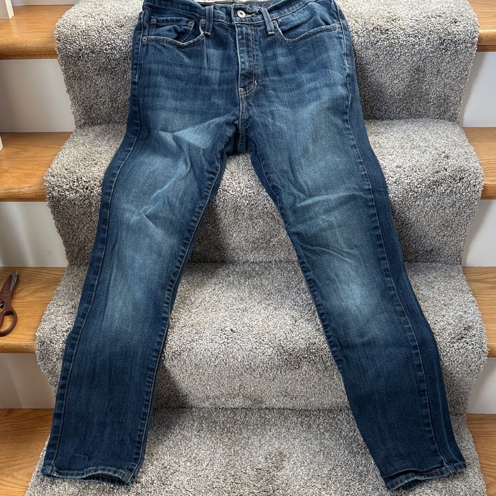Classic Urban Pipeline Max Flex Straight Dark Blue Jeans, 30 x 30 - Picture 5 of 9